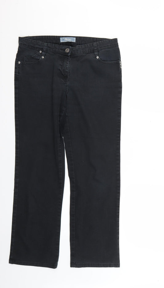 Papaya Womens Black   Skinny Jeans Size 10 L27 in