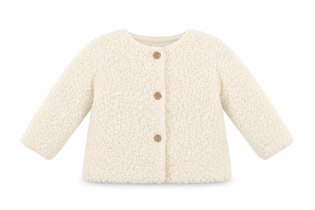 Primark Baby White   Overcoat Coat Size 9-12 Months