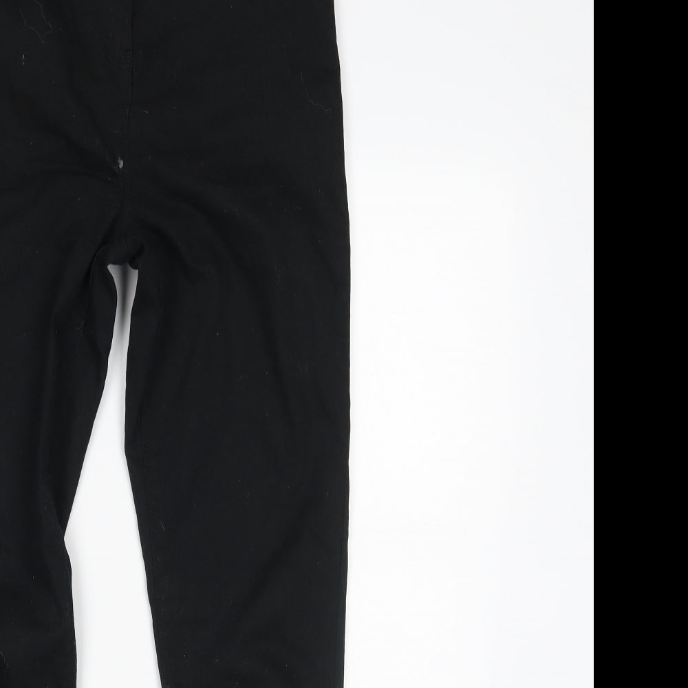Papaya Womens Black  Denim Skinny Jeans Size 10 L29 in