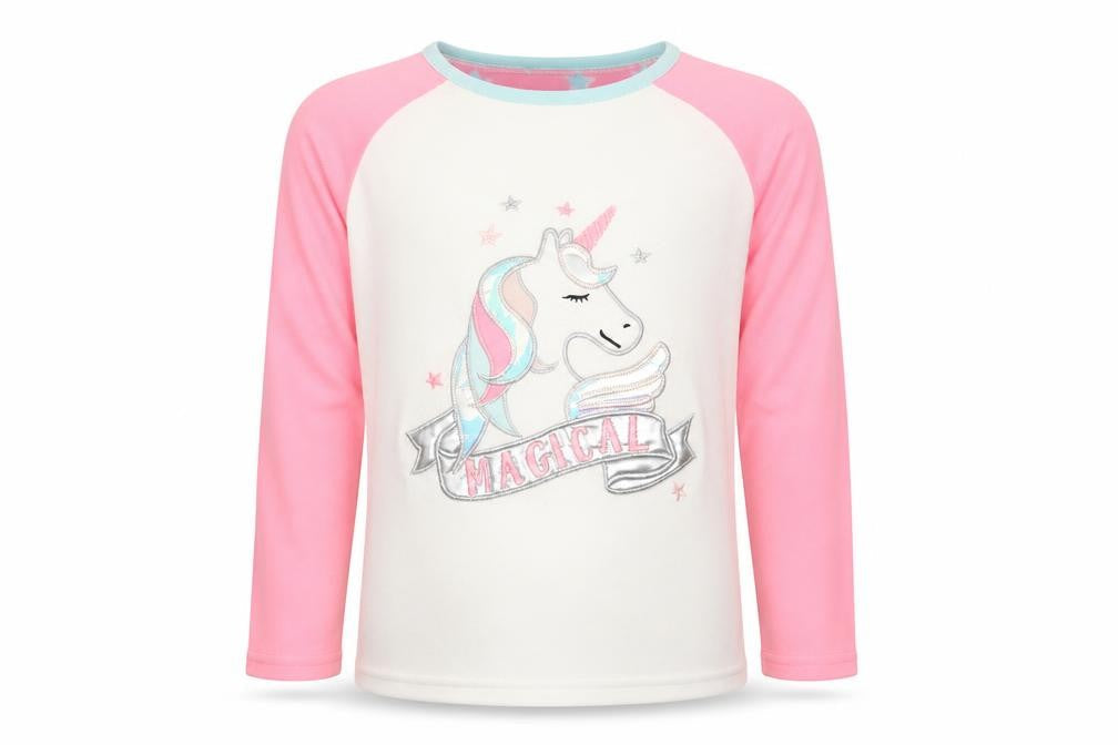 Primark Girls White   Pullover Jumper Size 11-12 Years  - Unicorn