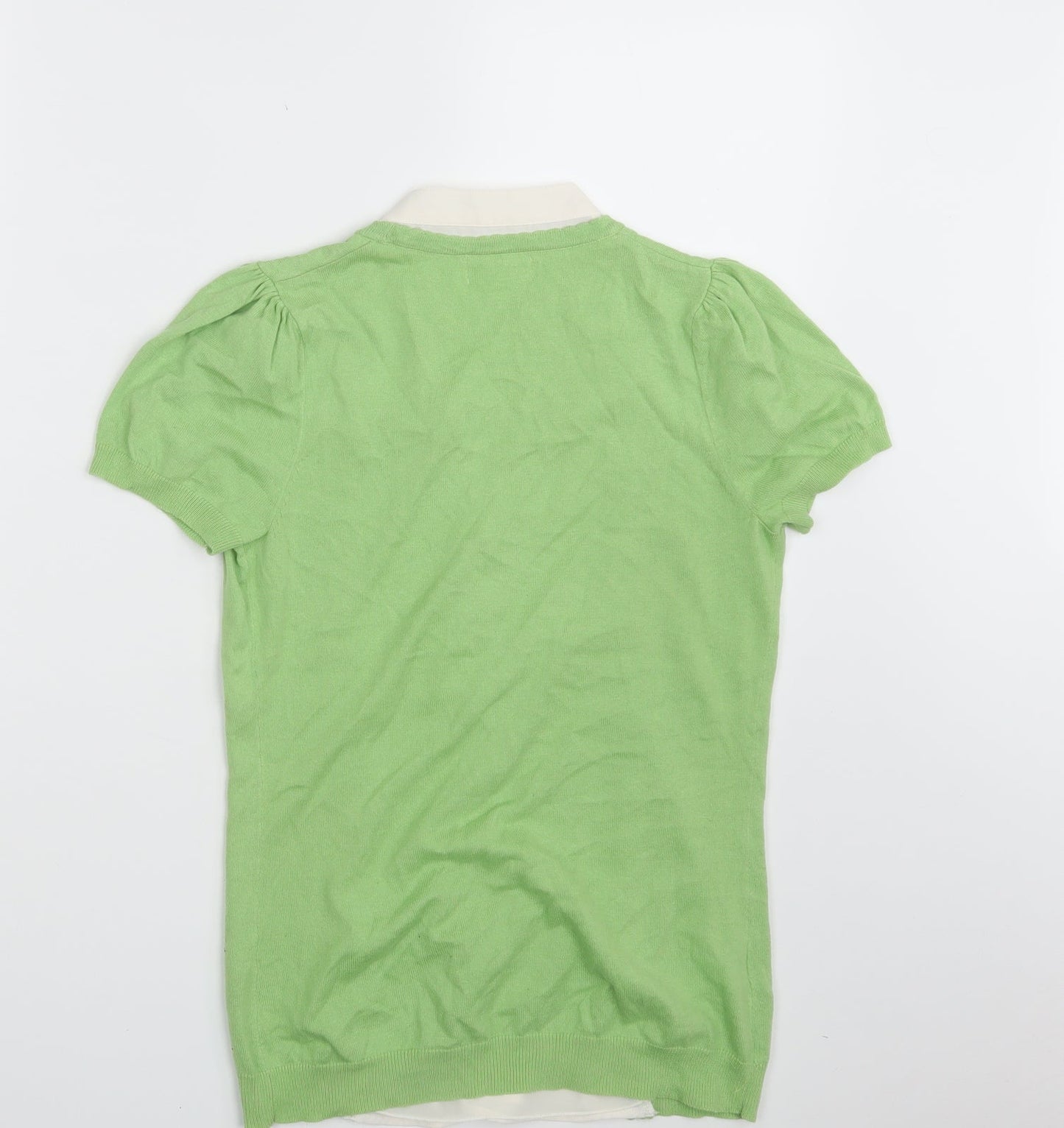 NEXT Womens Green  Knit Pullover Jumper Size 8