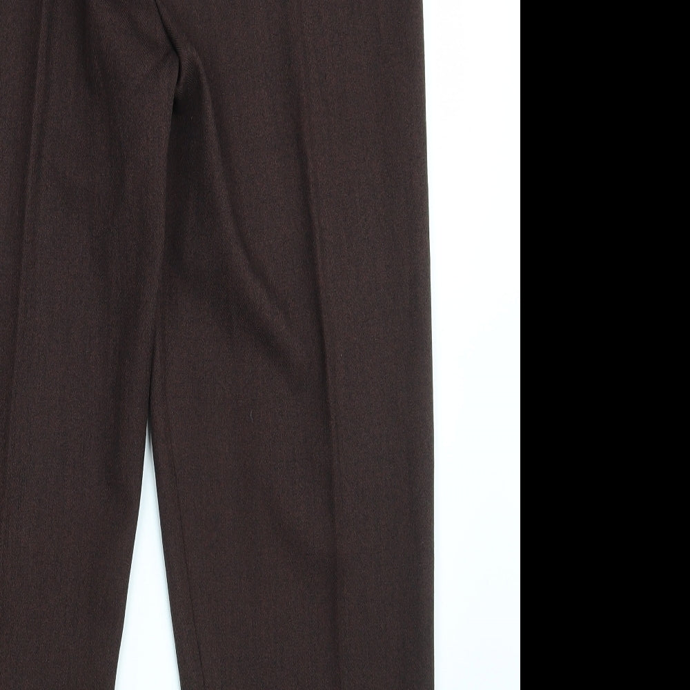 Autonomy Womens Purple   Chino Trousers Size 14 L24 in