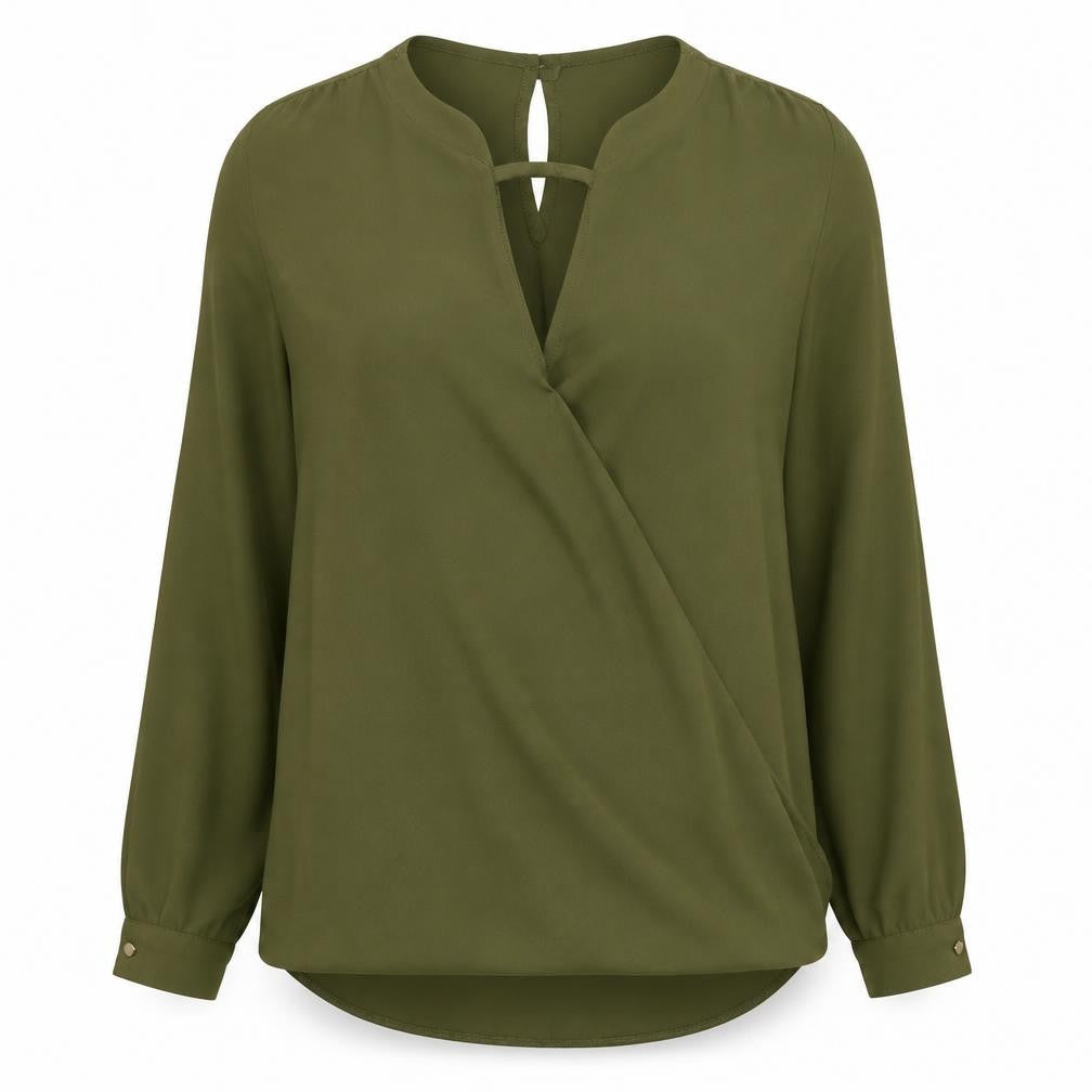 New Look Womens Green   Basic Blouse Size 8