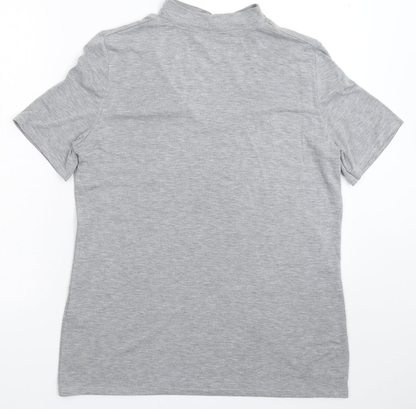 Dorothy Perkins Womens Grey   Basic T-Shirt Size 14