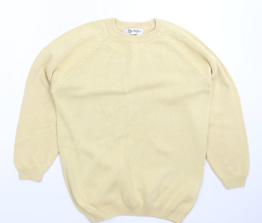 Berkertex Womens Beige  Knit Pullover Jumper Size 12