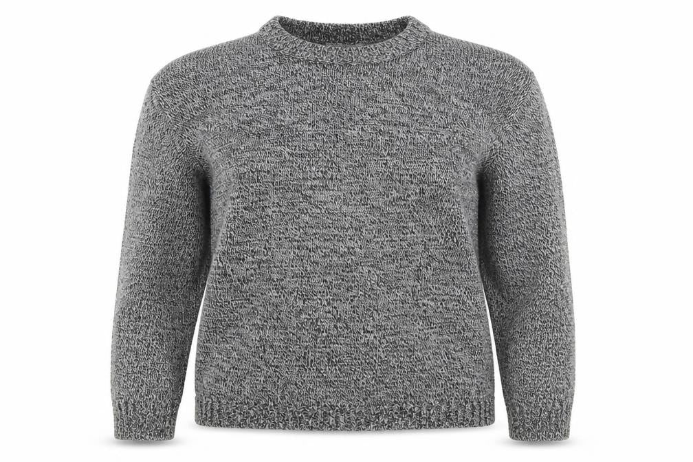 Brave Soul Womens Grey  Knit Pullover Jumper Size S