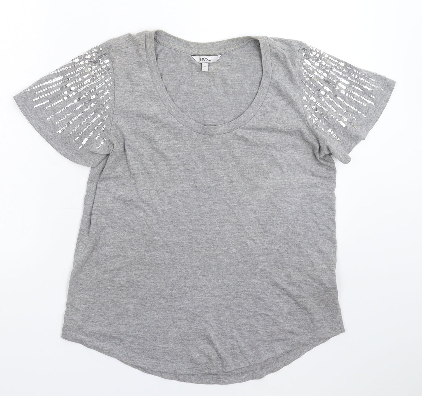 NEXT Womens Grey   Basic T-Shirt Size 10