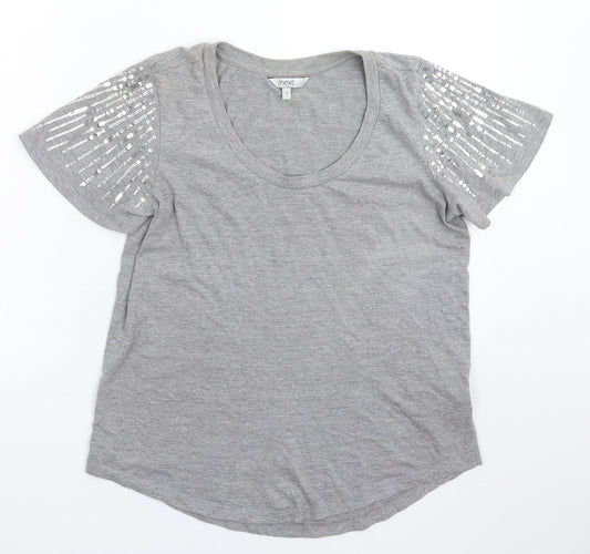 NEXT Womens Grey   Basic T-Shirt Size 10