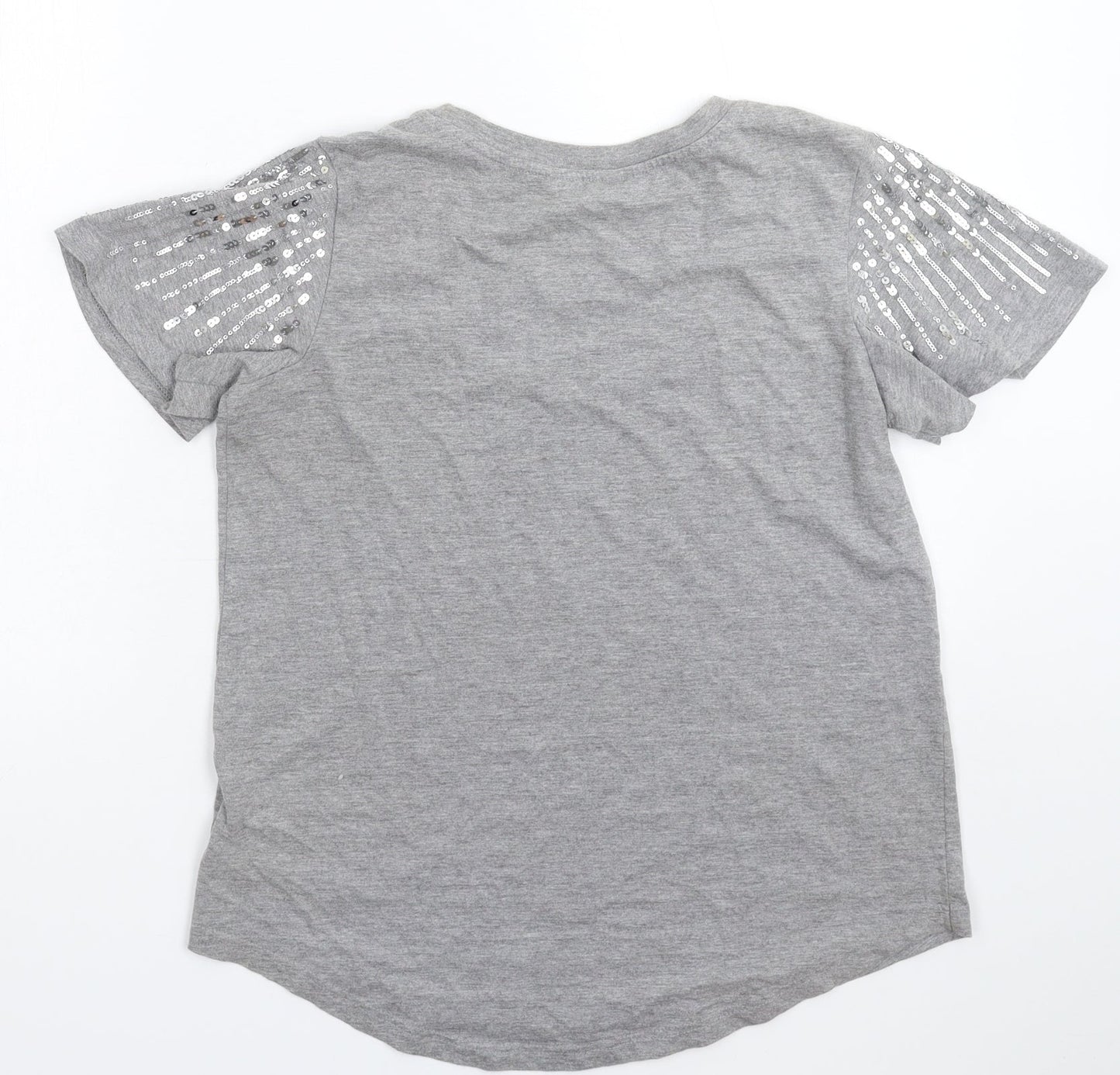 NEXT Womens Grey   Basic T-Shirt Size 10