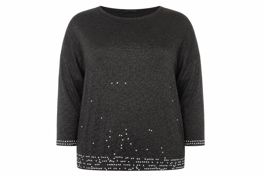 Evans Womens Multicoloured Geometric  Pullover Jumper Size 20