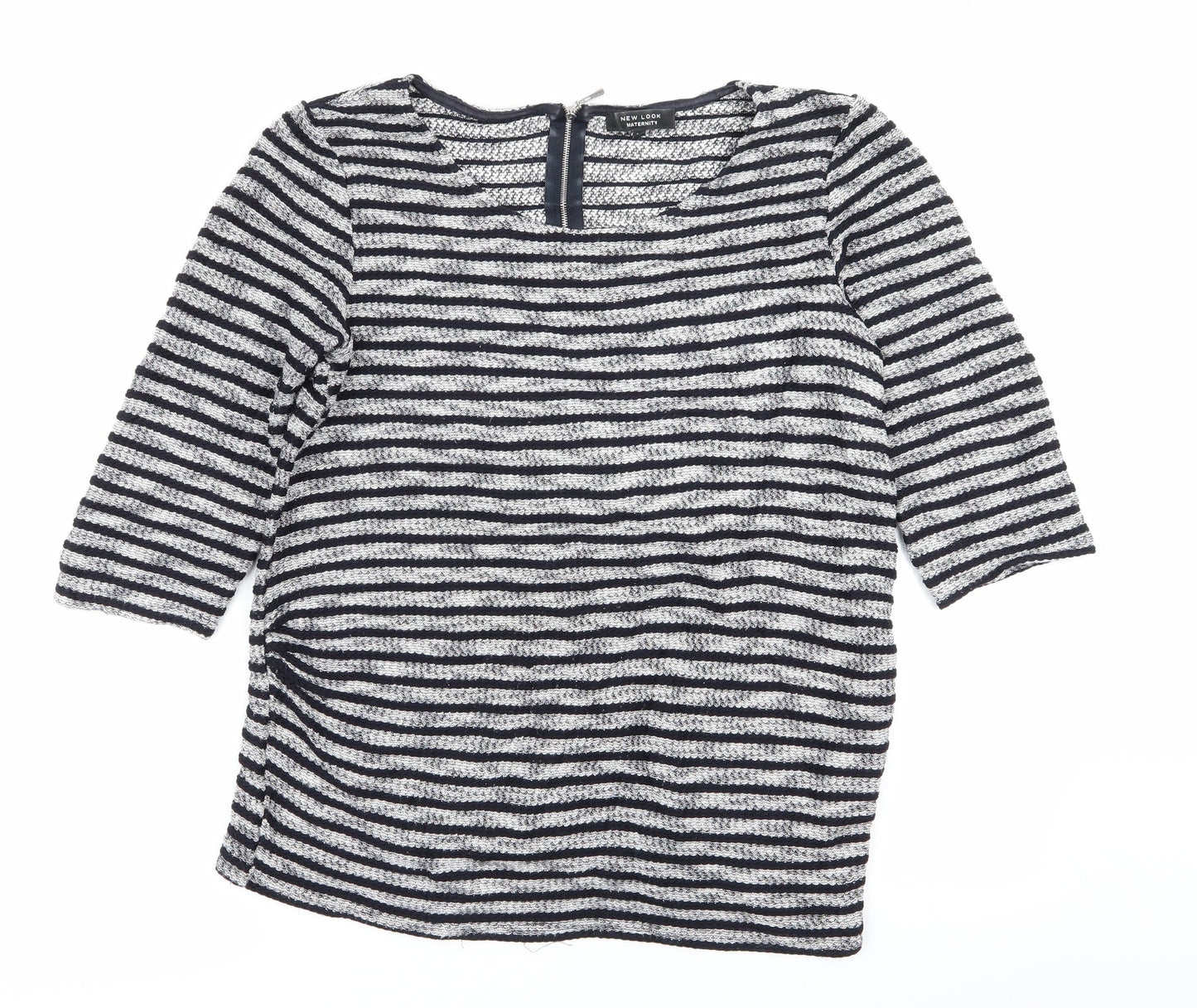 New Look Womens Multicoloured Striped  Pullover Jumper Size 10