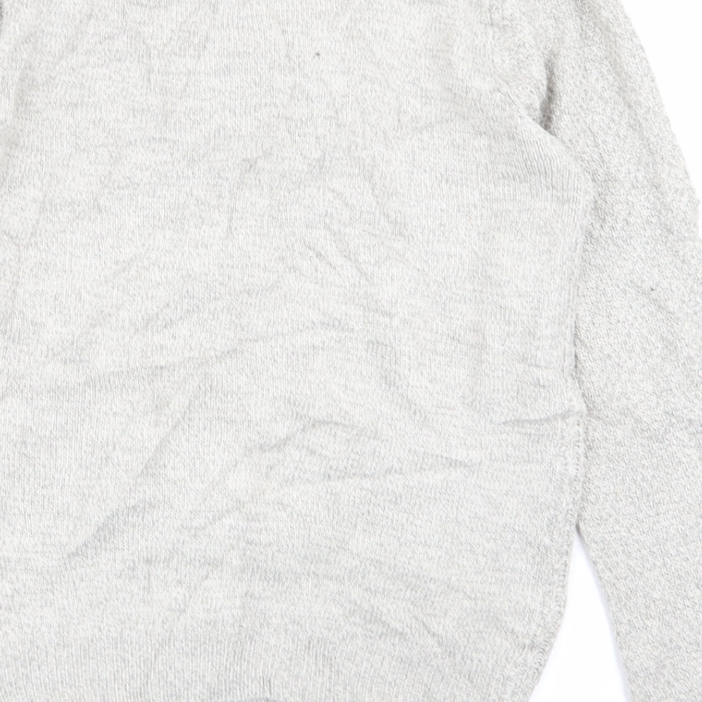 Peacocks Mens Grey   Pullover Jumper Size S