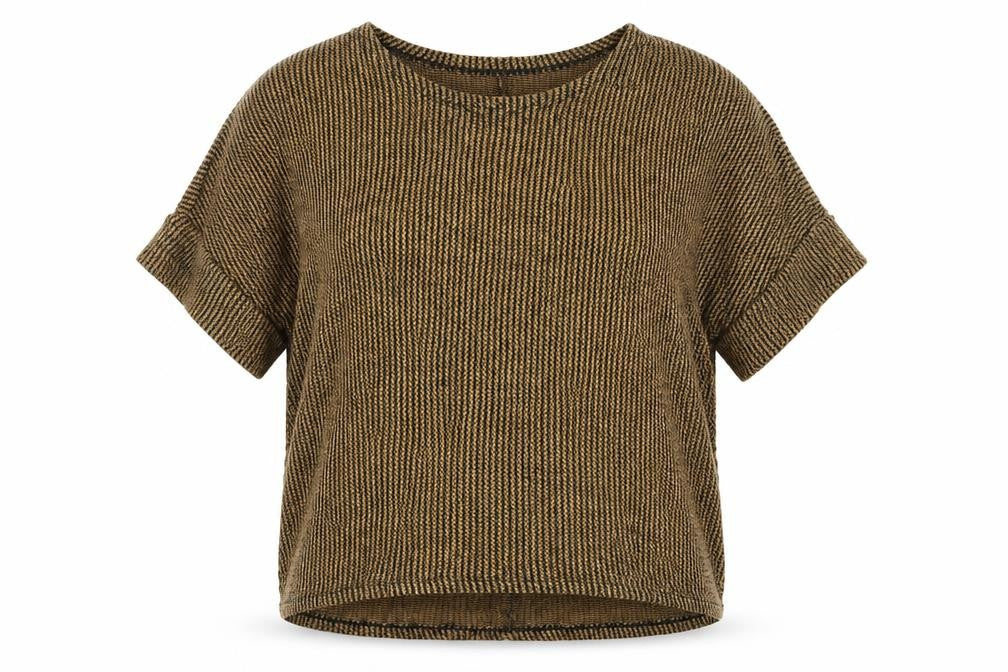 Apricot Womens Multicoloured Geometric  Basic T-Shirt Size S  - Size S-M