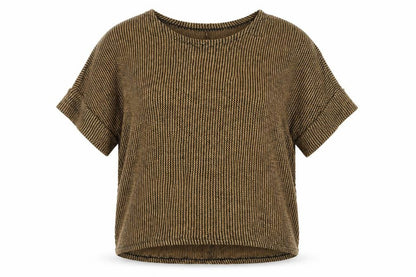 Apricot Womens Multicoloured Geometric  Basic T-Shirt Size S  - Size S-M