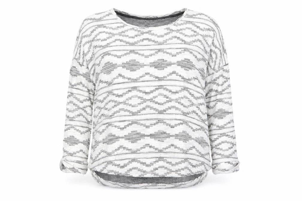 Debenhams Womens Multicoloured Geometric  Pullover Jumper Size 12