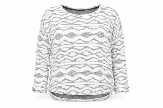 Debenhams Womens Multicoloured Geometric  Pullover Jumper Size 12