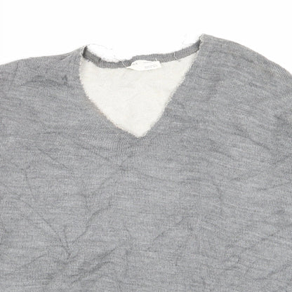 Preloved Zara Womens Grey   Pullover Jumper Size 10  - size 10-12 - Detail