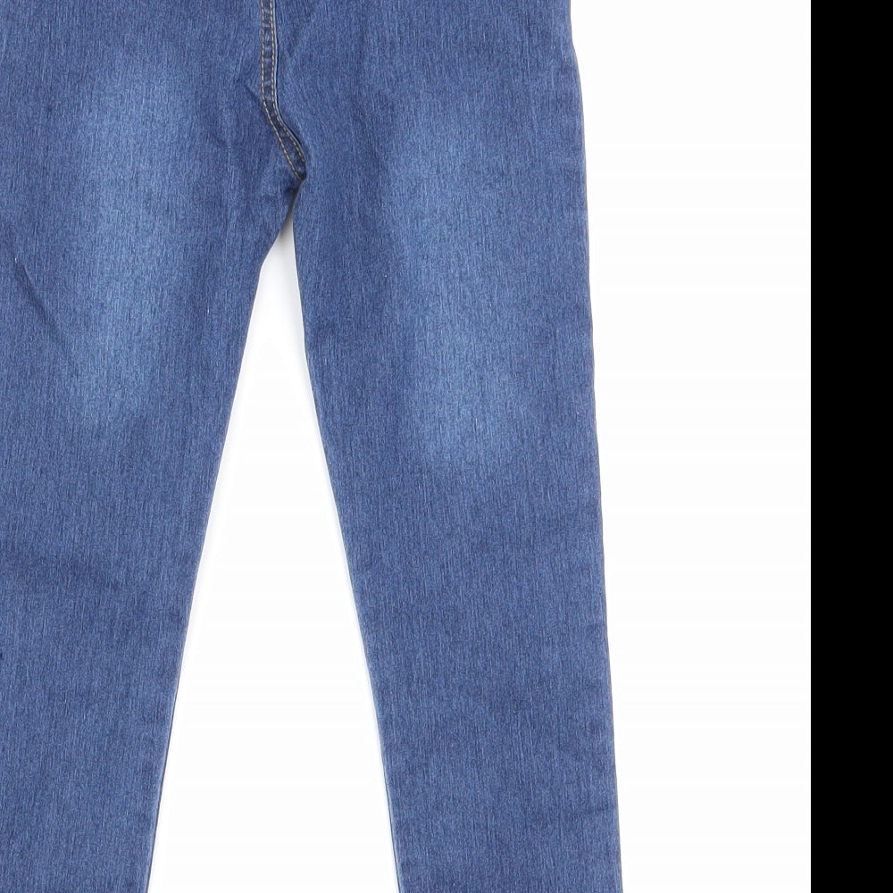 Preworn Girls Blue   Skinny Jeans Size 8 Years