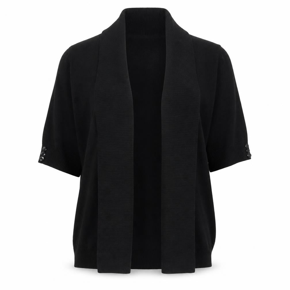 EWM Womens Black   Cardigan Jumper Size 14