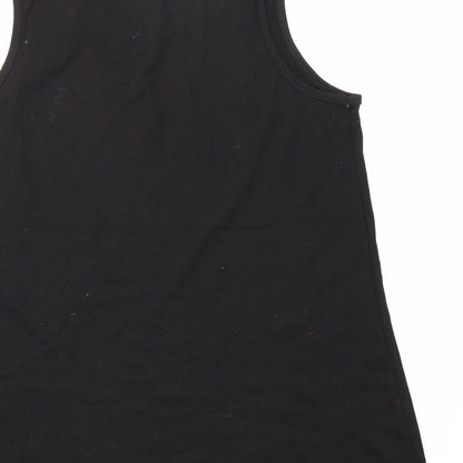 Capsule LESIURE Womens Black Basic T-Shirt Size 14