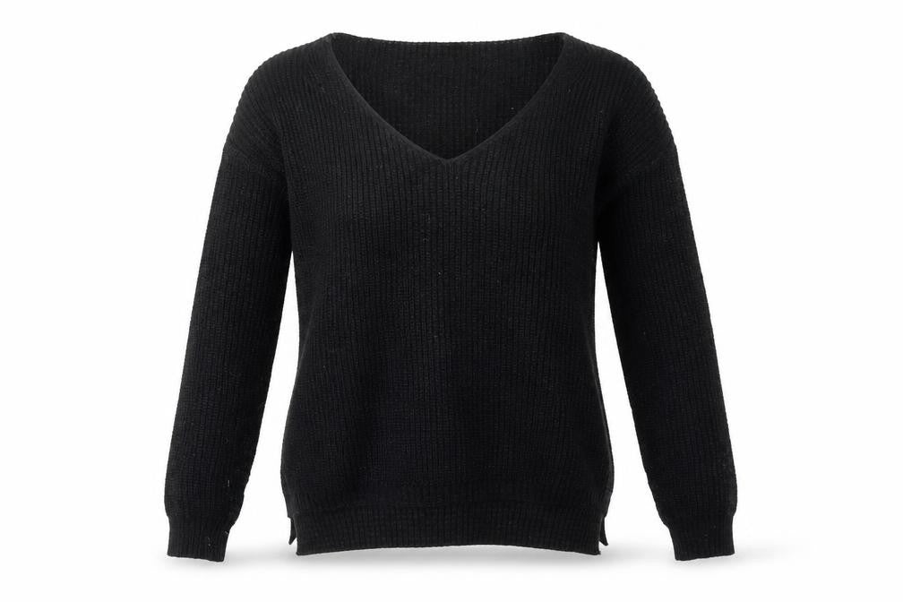 Boohoo Womens Black   Pullover Jumper Size M