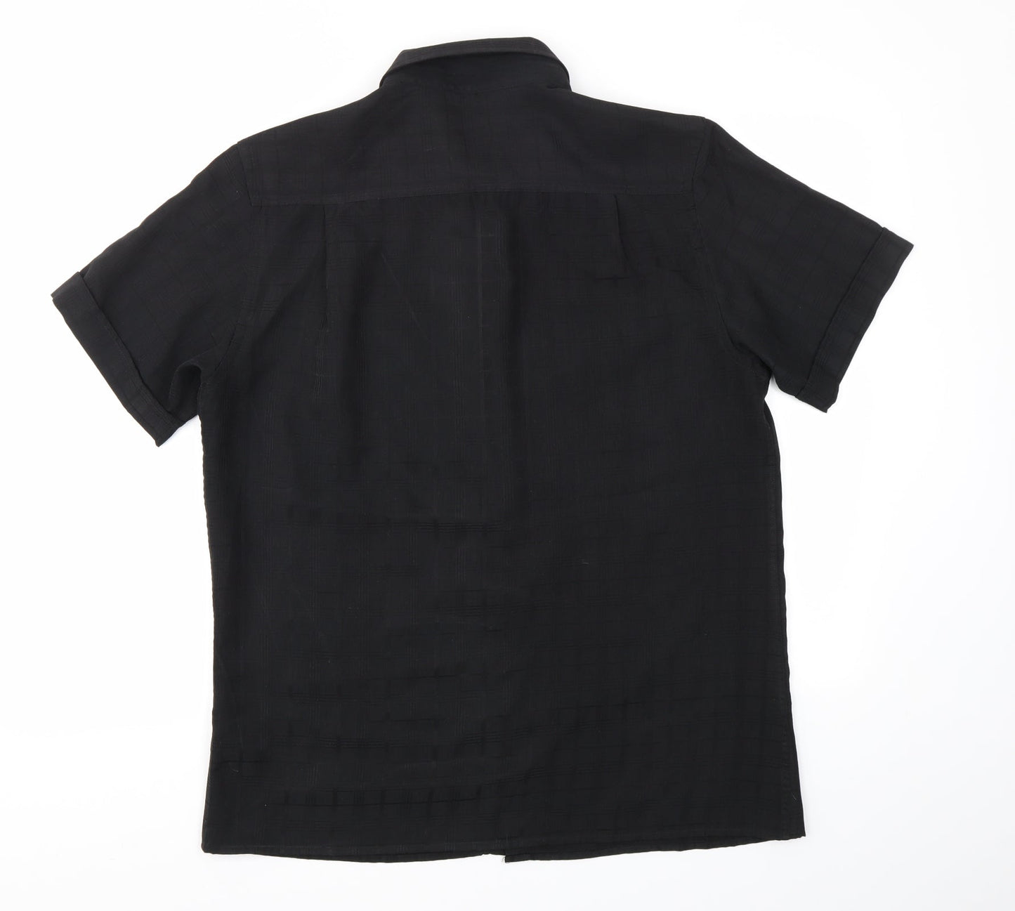 George Mens Black    T-Shirt Size L