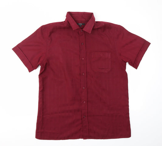 George Mens Purple    T-Shirt Size L