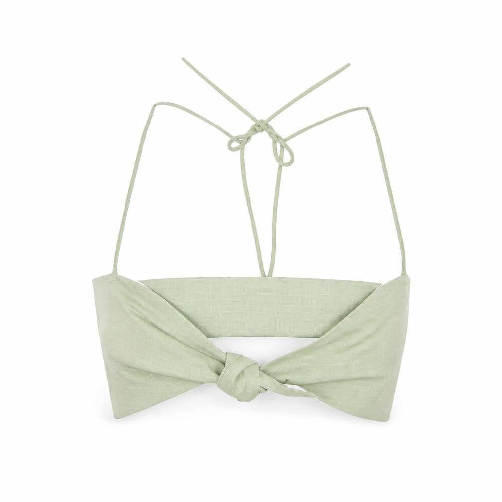 Nasty Gal Womens Green   Cropped Tank Size 6