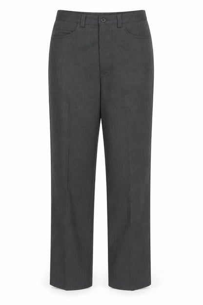 Preworn Womens Grey Striped  Trousers  Size 28 L32 in