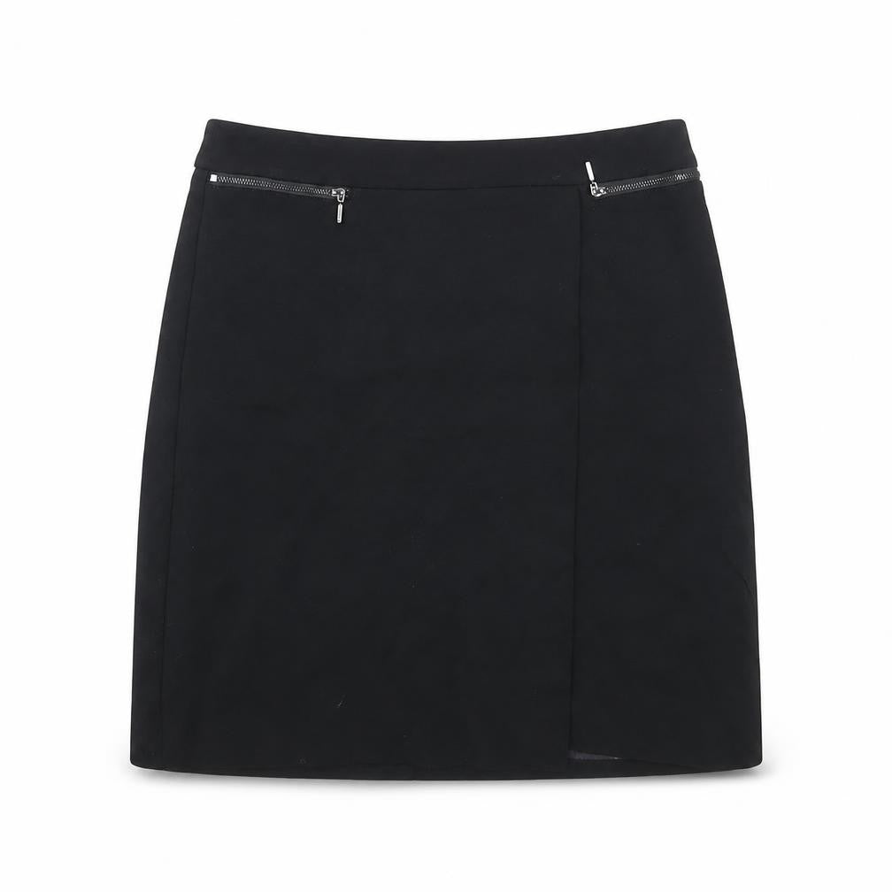 M&Co Womens Black   Mini Skirt Size 10