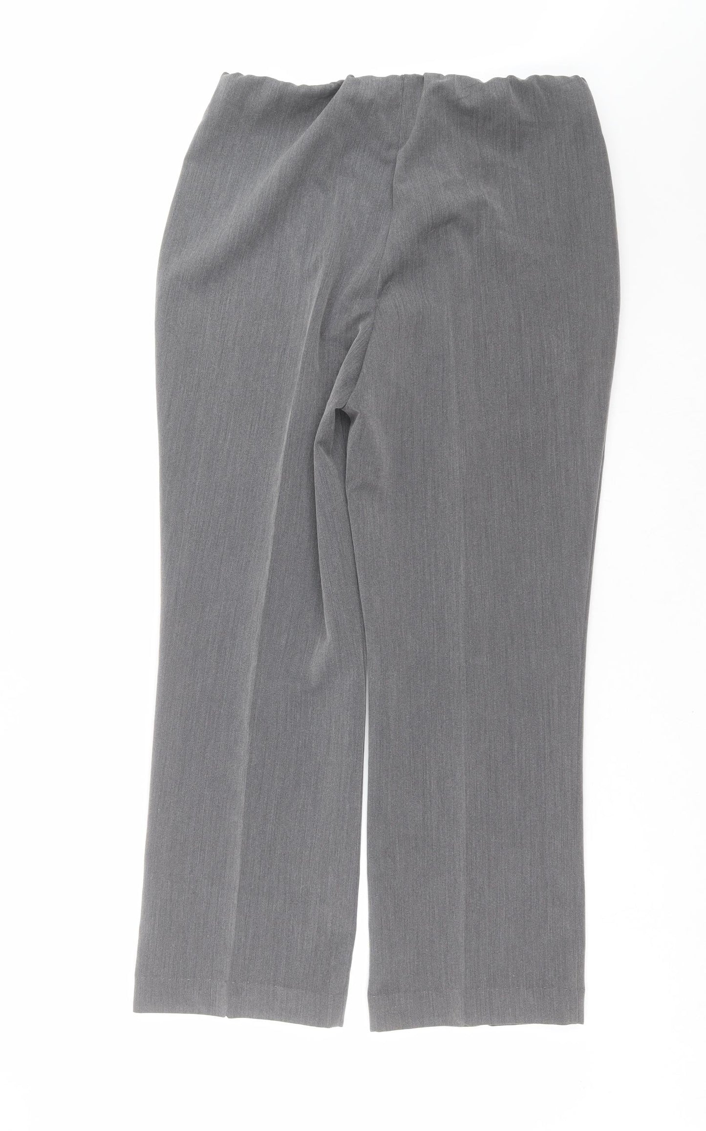 Preworn Womens Grey   Trousers  Size 12 L28 in
