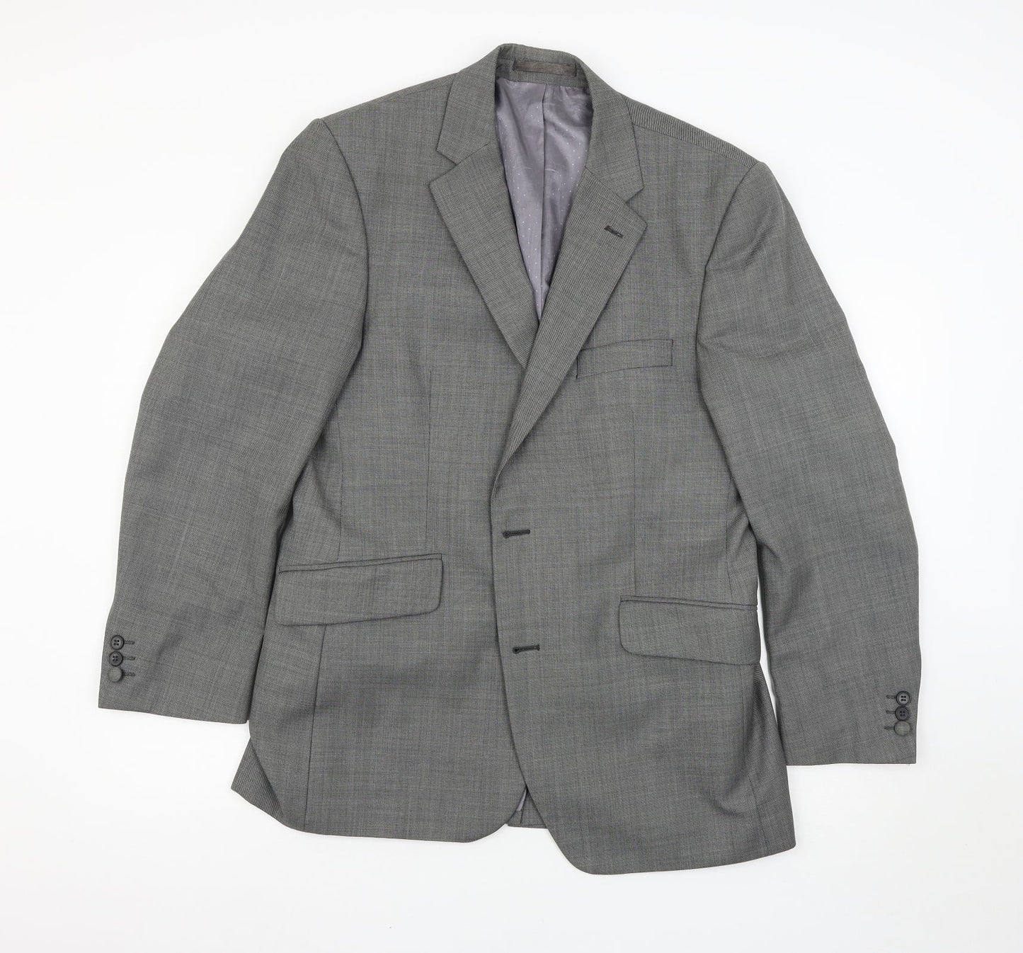 flintoff Mens Grey   Jacket Blazer Size 40