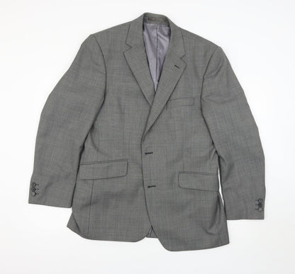 flintoff Mens Grey   Jacket Blazer Size 40