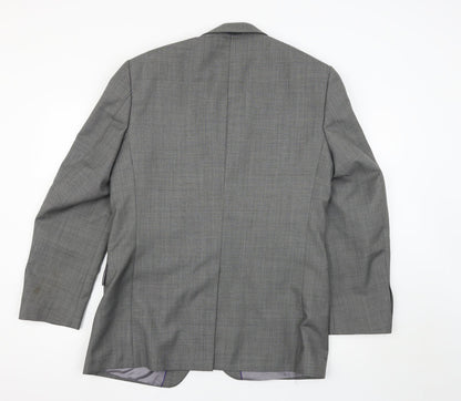 flintoff Mens Grey   Jacket Blazer Size 40