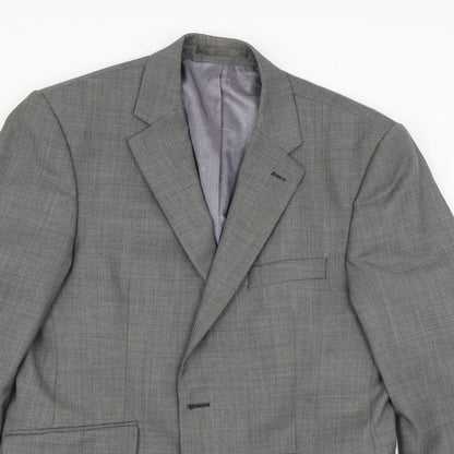flintoff Mens Grey   Jacket Blazer Size 40