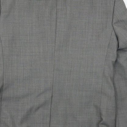 flintoff Mens Grey   Jacket Blazer Size 40