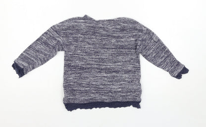 Next Girls Blue   Pullover Jumper Size 4 Years