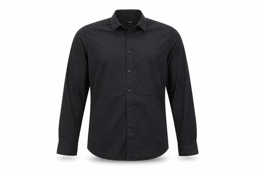 George Mens Black    Button-Up Size 15.5