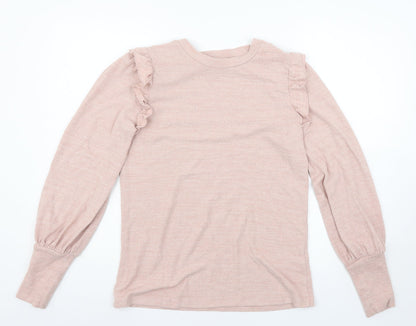 Next Womens Pink   Pullover Jumper Size 10