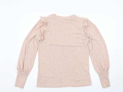 Next Womens Pink   Pullover Jumper Size 10