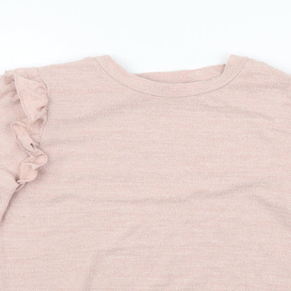 Next Womens Pink   Pullover Jumper Size 10