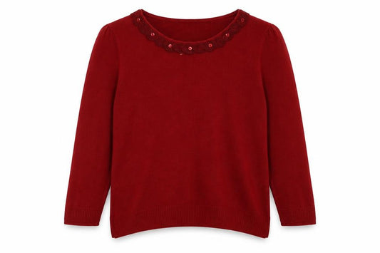 Marks and Spencer Womens Red   Pullover Sweatshirt Size 14
