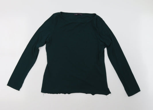 Marks and Spencer Womens Green   Pullover Sweatshirt Size 14