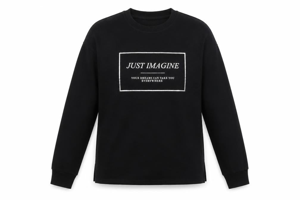 Matalan Womens Black   Pullover Sweatshirt Size 8