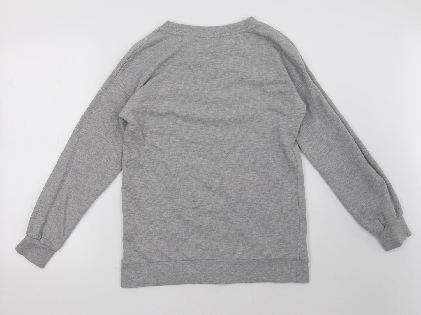 NEXT Womens Grey   Pullover Sweatshirt Size 8