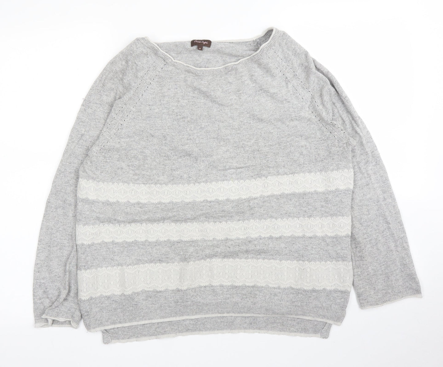 Phase Eight Womens Grey   Pullover Jumper Size 8