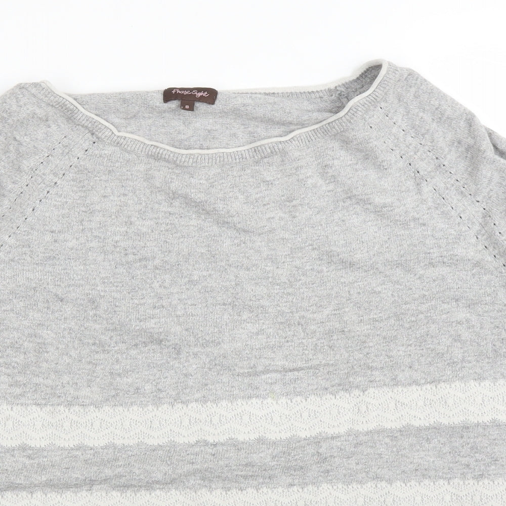 Phase Eight Womens Grey   Pullover Jumper Size 8