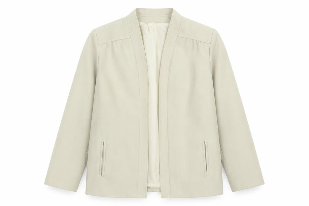 Quality Fashion Womens Beige   Jacket Blazer Size 14