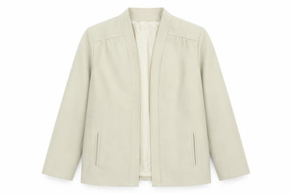 Quality Fashion Womens Beige   Jacket Blazer Size 14