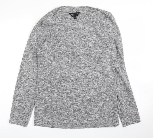 Dorothy Perkins Womens Grey   Pullover Jumper Size 10